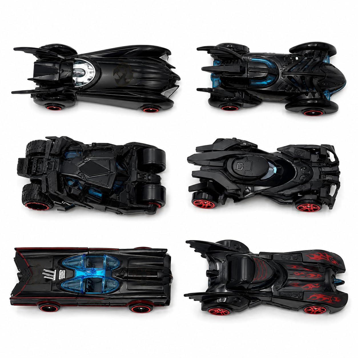 High-Speed Die-Cast Toy Cars (6 Pack)