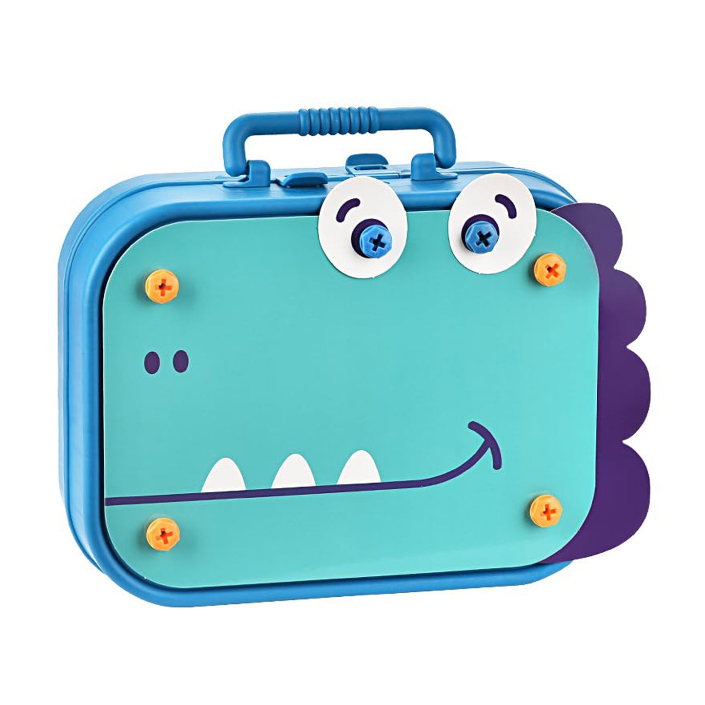 Creative Screw Puzzle Dinosaur Suitcase Toy Set