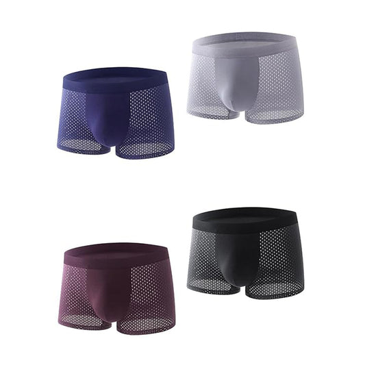 Men's Breathable Modal Mesh Underwear Trunks