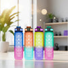 Motivational Water Bottle With Time Marker