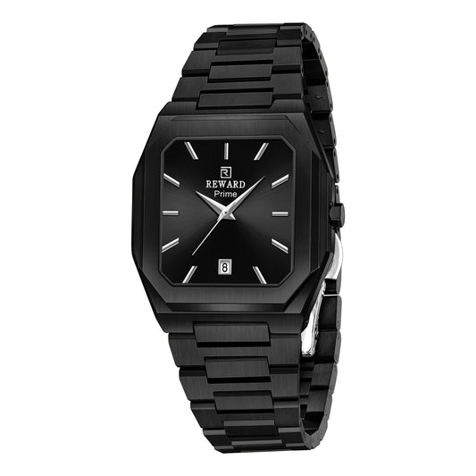 Reward Prime Men's Analog Quartz Watch – Black