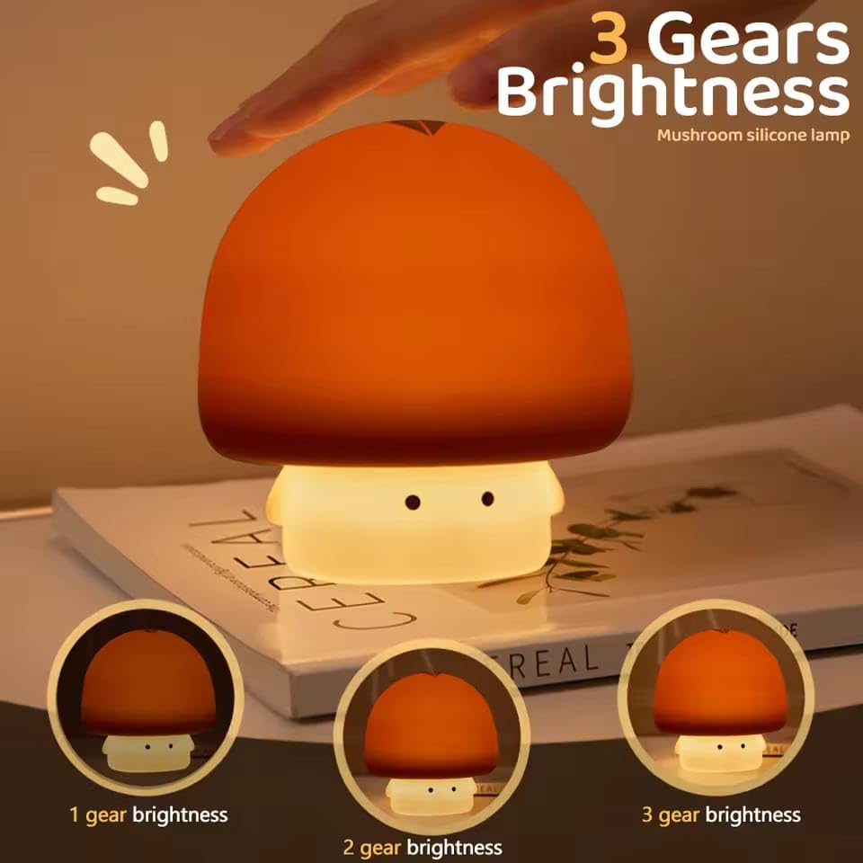 Mushroom Silicone Night Lamp