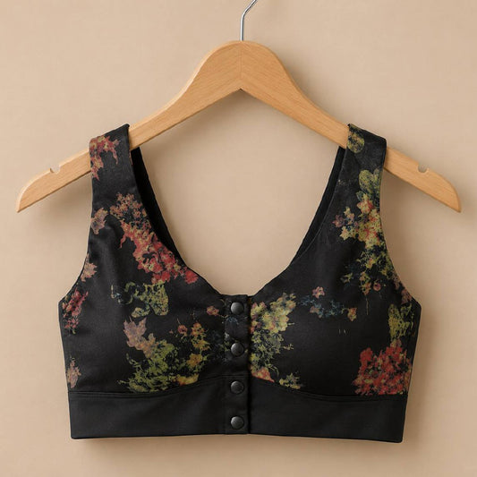 Women’s Floral Wireless Comfort Bra (Random Colour)