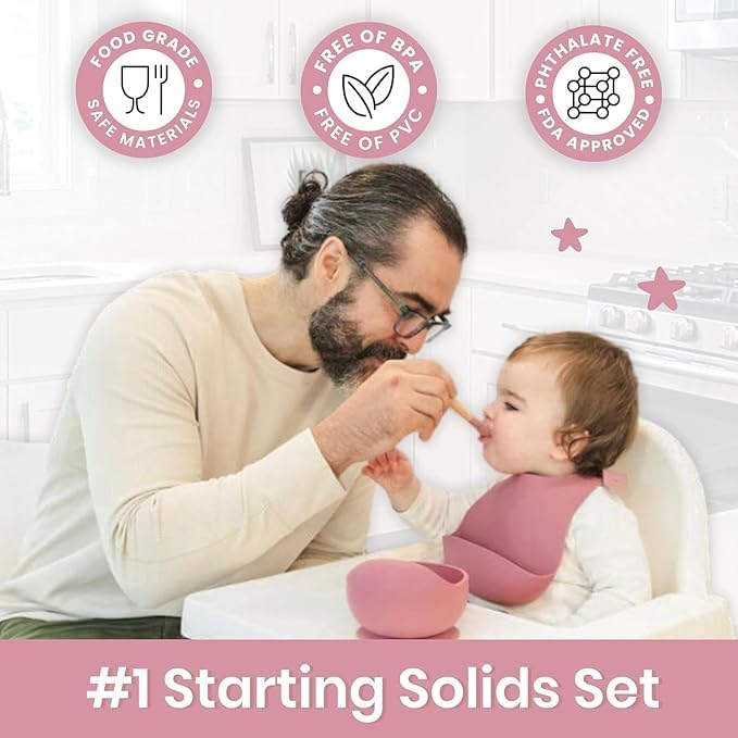 Silicone Baby Bowl & Spoon Set