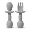 Baby Silicone Spoon & Fork Set
