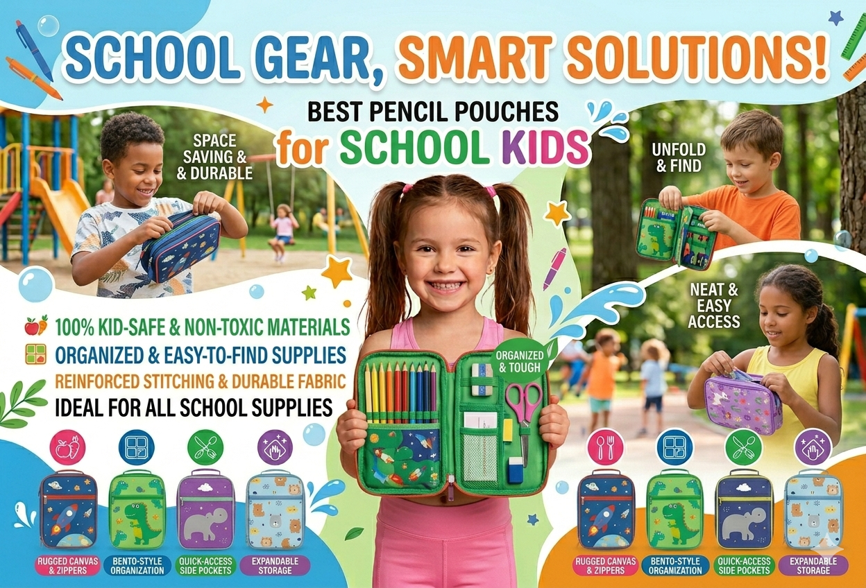How To Choose The Best Pencil Pouch For School Kids