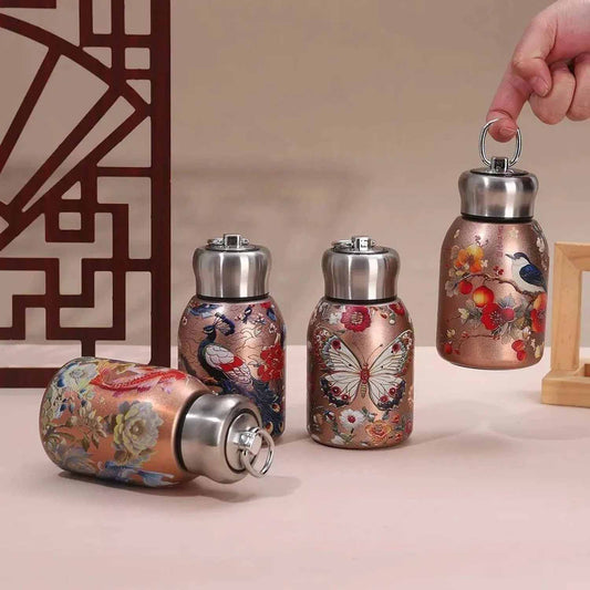 Mini Vacuum Insulated Bottle – Printed Design
