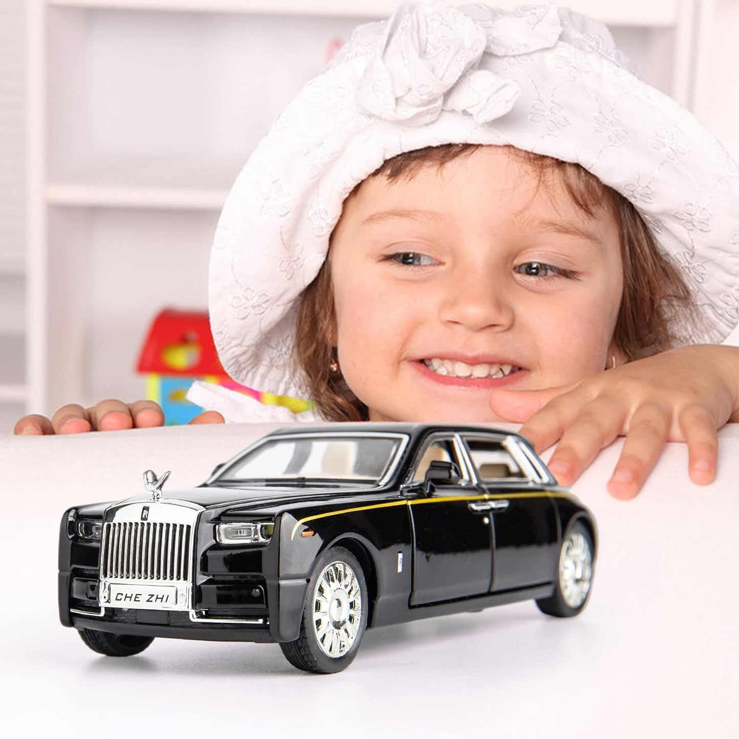 Rolls-Royce Phantom Alloy Pull-Back Car
