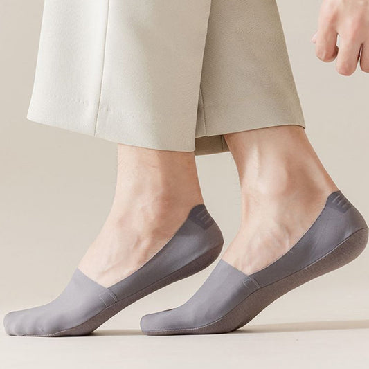 Men’s Imported Mesh Anti-Slip Loafer Socks (7 Pair)