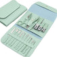 16 In 1 Stainless Steel Manicure Set – Green