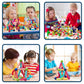 Magnetic Sticks Building Blocks Kids Toys (64 Pcs Sticks-Ball)
