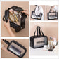 Pvc Cosmetic Pouch Make Up Wash Bag Set Of 3