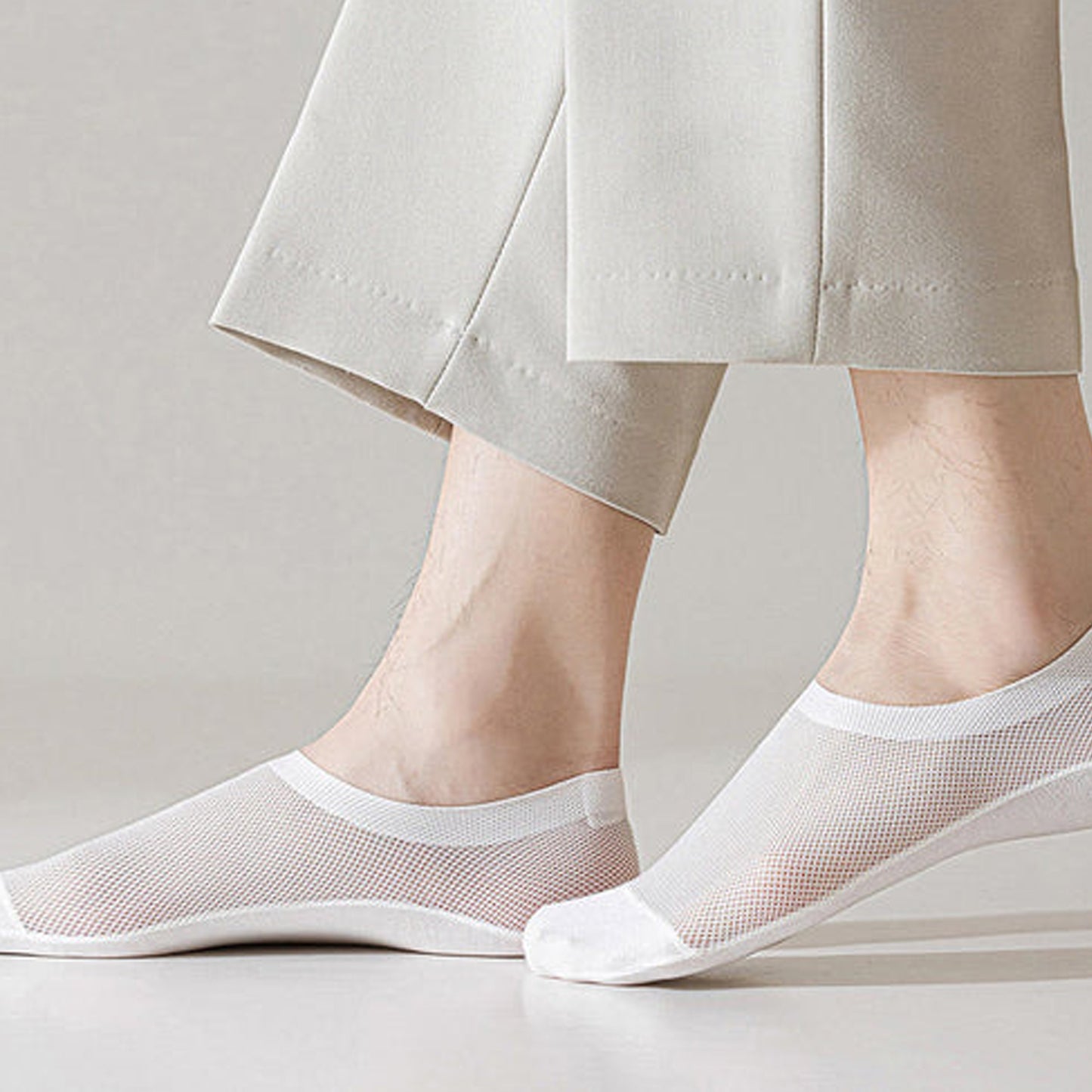 Hollow Out No-Show Socks for Men