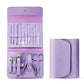 16 In 1 Stainless Steel Manicure Set – Purple