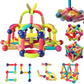 Magnetic Sticks Building Blocks Kids Toys (64 Pcs Sticks-Ball)