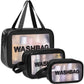 Makeup & Toiletry Pouch Set OF 4Pcs