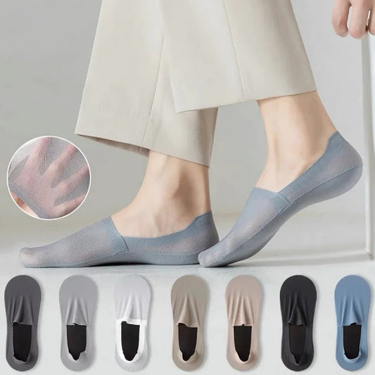 Men’s Cooling Mesh Loafer Socks (6 Pack)