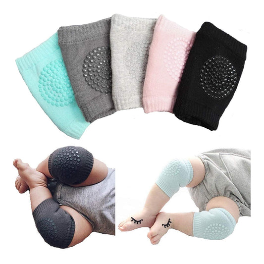 Non Slip Anti Skid Grip Cotton Socks For Crawling Knee Pad ( 5 Pair )