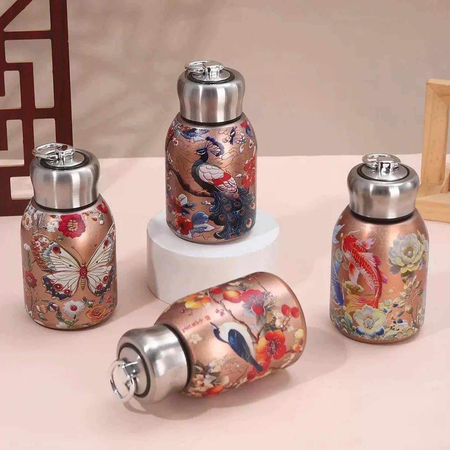 Mini Vacuum Insulated Bottle – Printed Design
