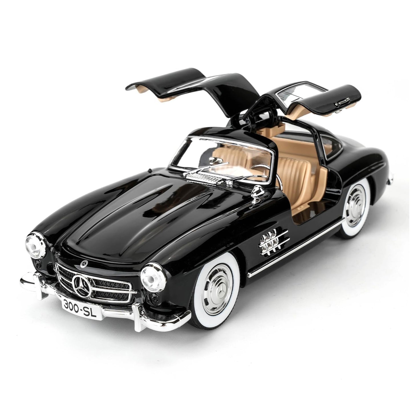 Mercedes Benz 300SL Vintage Model Car 1:24