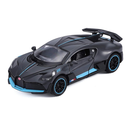 Bugatti Divo Die-Cast Pullback Car With Lights & Sound
