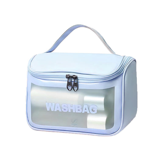 Blue Portable Travel Cosmetic Bag