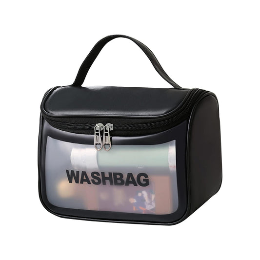 Black Portable Travel Cosmetic Bag