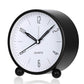 Twin Bell Table Clock With Night Backlight (Black)