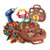 Creative Screw Puzzle Suitcase Toy Set For Kids