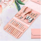 16 In 1 Stainless Steel Manicure Set – Pink