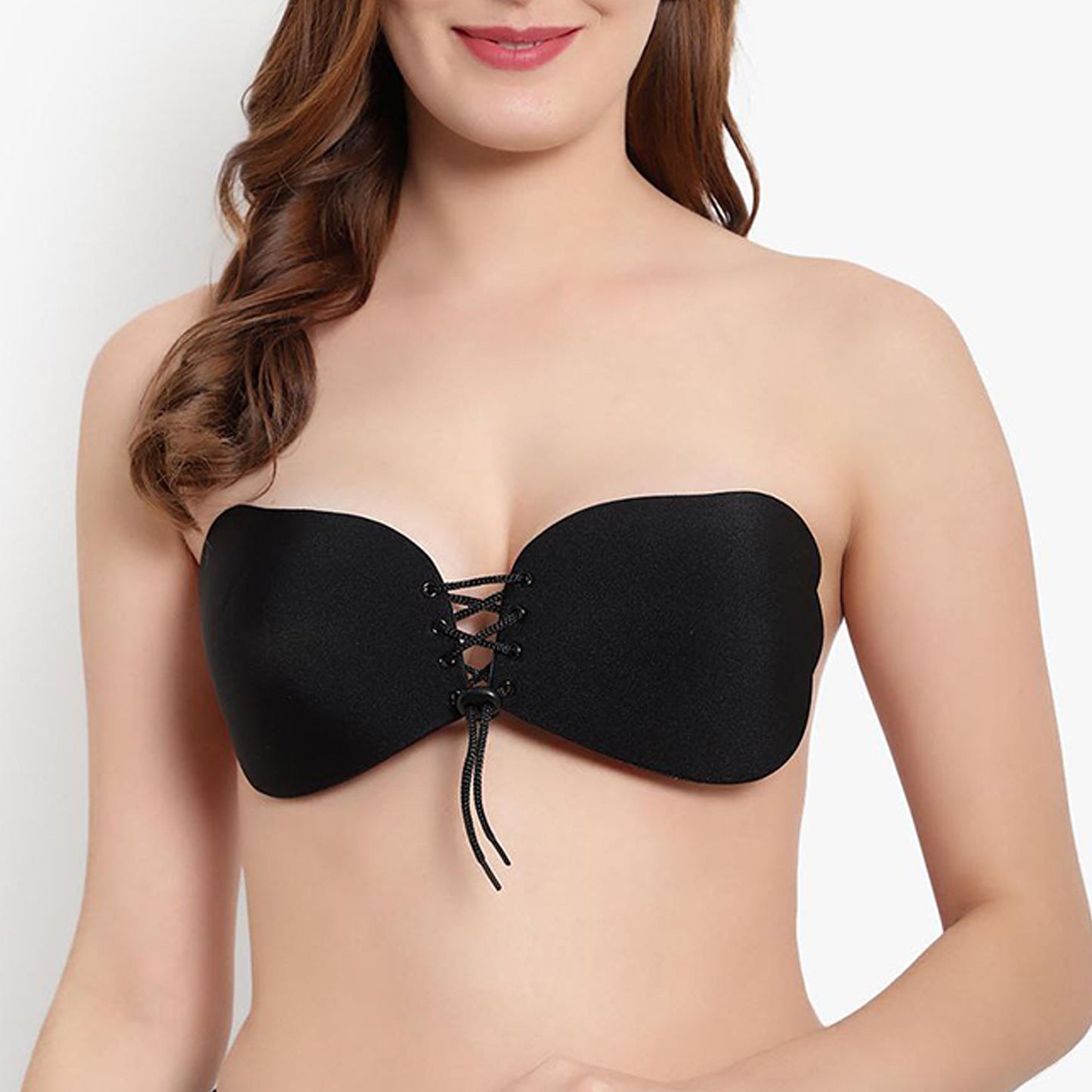 Strapless Sticky Push-Up Backless Invisible Stick-On Bra For Women