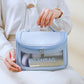 Blue Portable Travel Cosmetic Bag