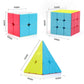 2x2 3x3 & Pyraminx Triangle Magic Cube Combo Set