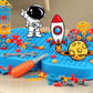 Creative Space Screw Puzzle Suitcase Toy Set
