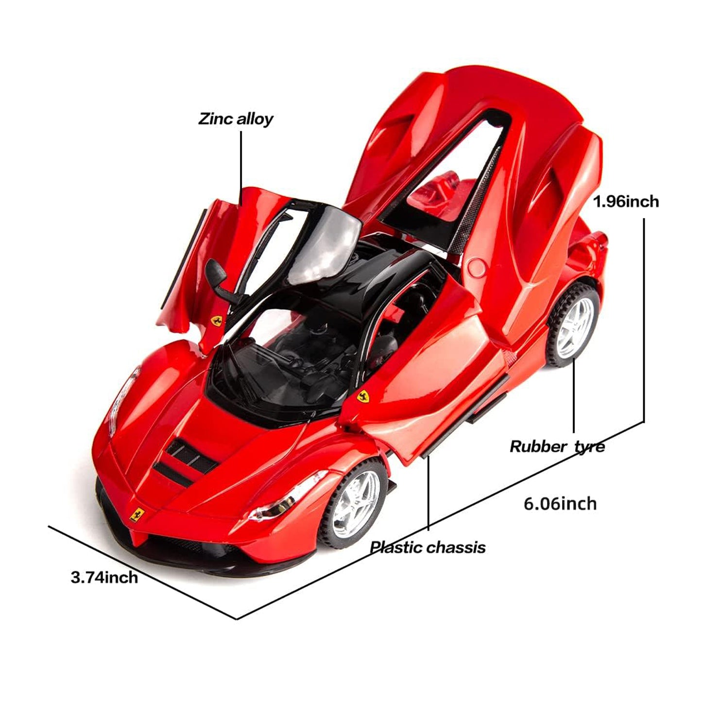 Ferrari LaFerrari Die-Cast Pullback Car