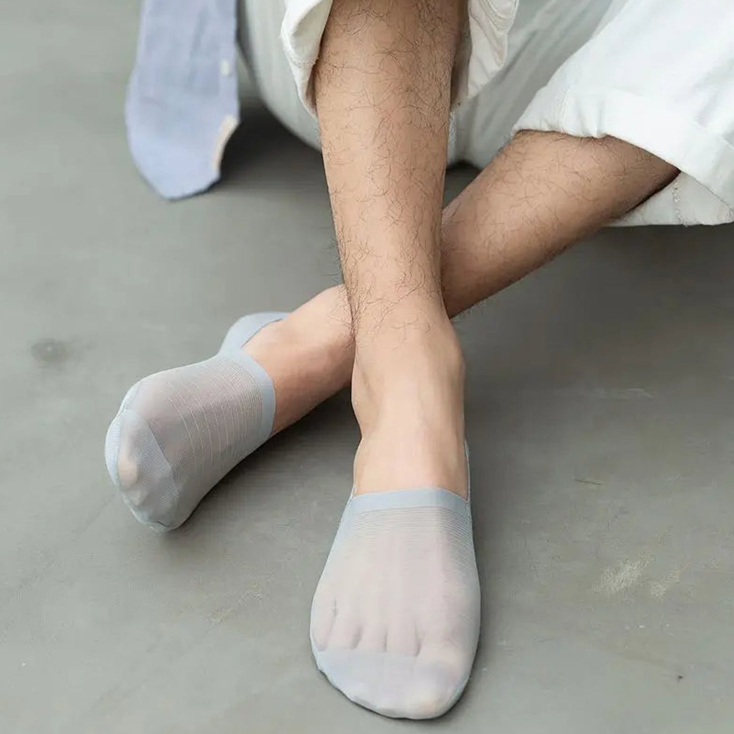 Men’s Ultra-Thin Breathable Ankle Socks (5 Pair)