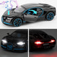 Bugatti Chiron 1:32 Die-Cast Pullback Car With Sound & Light