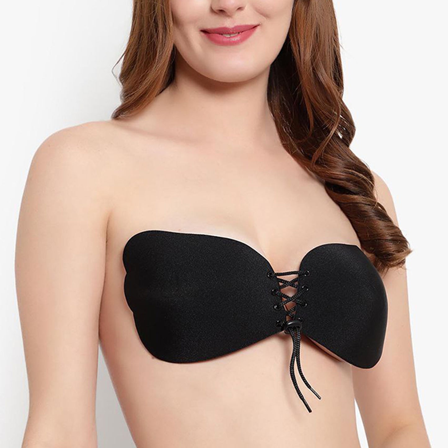 Strapless Sticky Push-Up Backless Invisible Stick-On Bra For Women