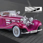 Mercedes Benz 500K 1:18 Diecast Scale Model Car Pink