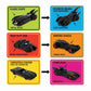 High-Speed Die-Cast Toy Cars (6 Pack)