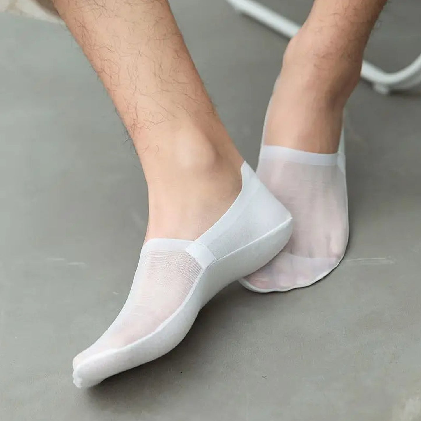 Men’s Ultra-Thin Breathable Ankle Socks (5 Pair)