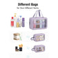 Pvc Cosmetic Pouch Make Up Wash Bag Set Of 3