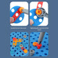 Creative Space Screw Puzzle Suitcase Toy Set
