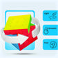 4X4X4 High Speed Sticker Less Speed Cube