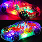 Transparent 360° Rotating Racing Car Toy For Kids