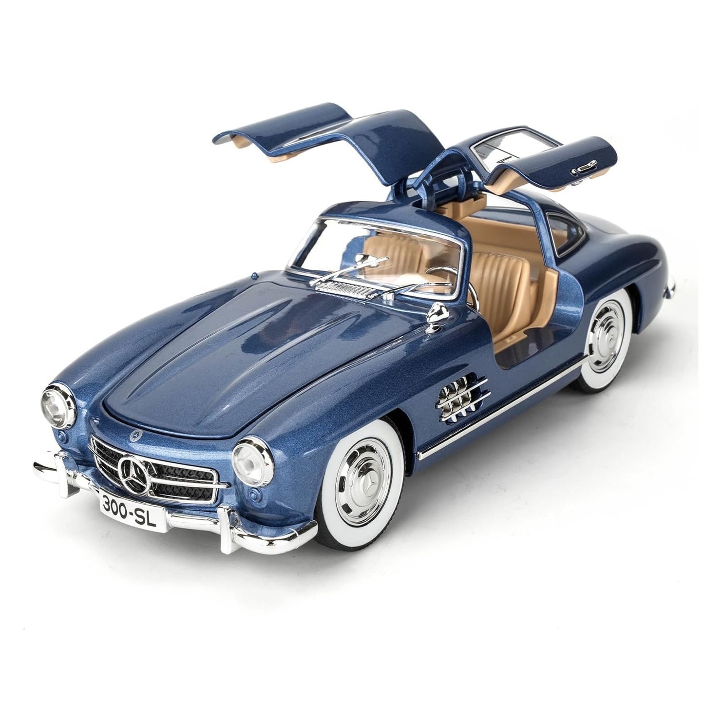 Mercedes Benz 300SL Vintage Model Car 1:24