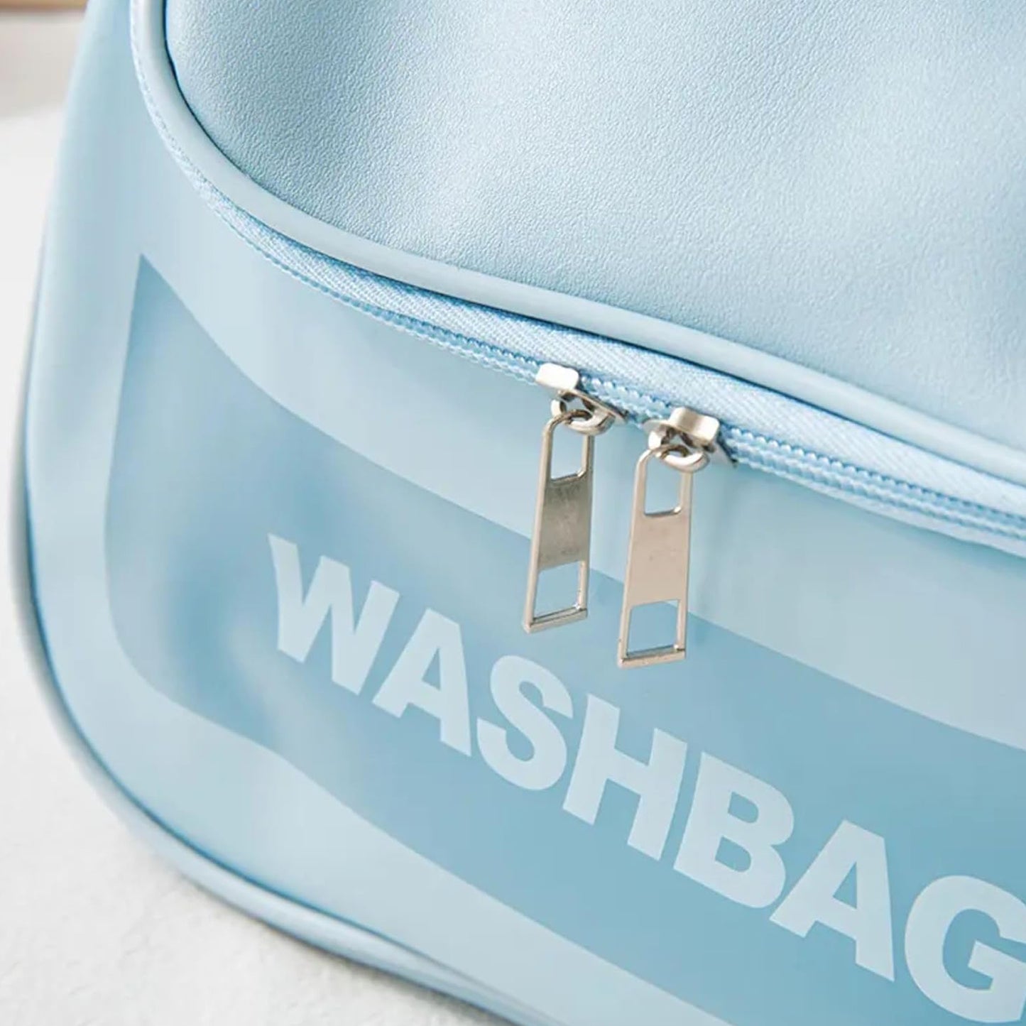 Blue Portable Travel Cosmetic Bag