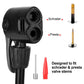 Portable Foot Air Pump With Pressure Gauge