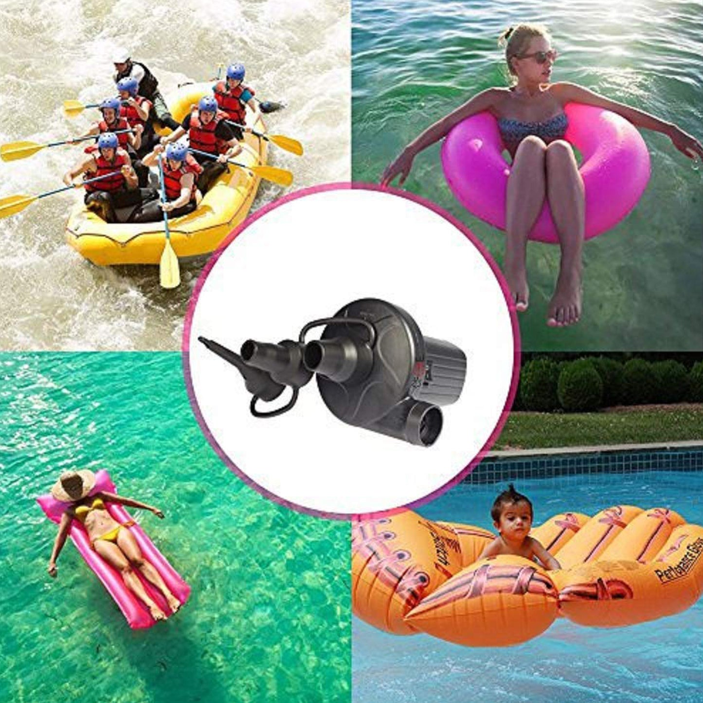 Electric Air Pump For Sofa, Bed & Pool Tubes