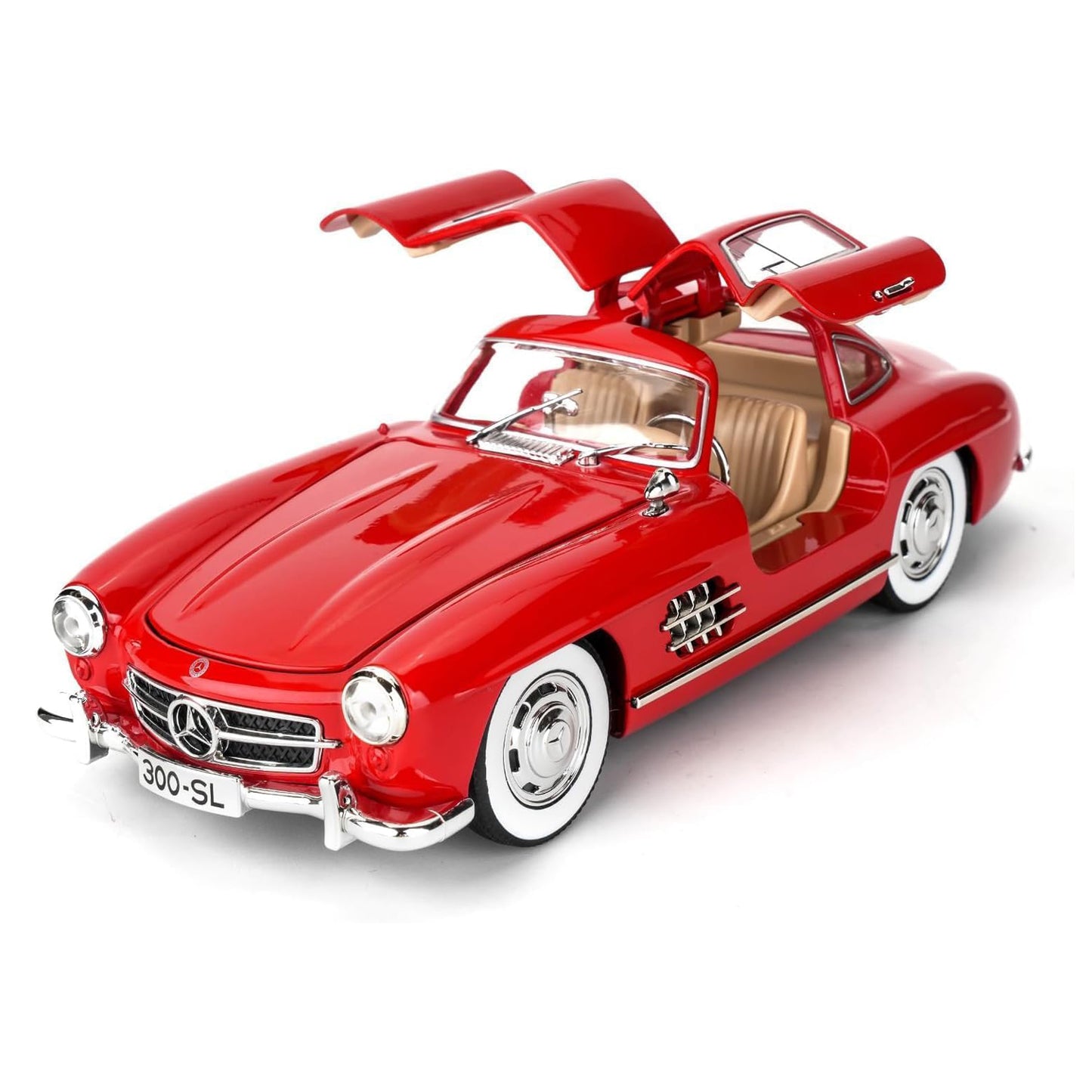 Mercedes Benz 300SL Vintage Model Car 1:24